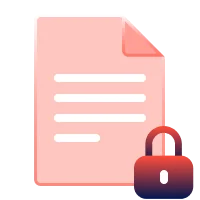 Documento con candado